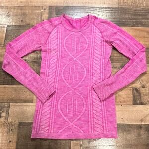 lululemon athletica Pink Long Sleeve Top
